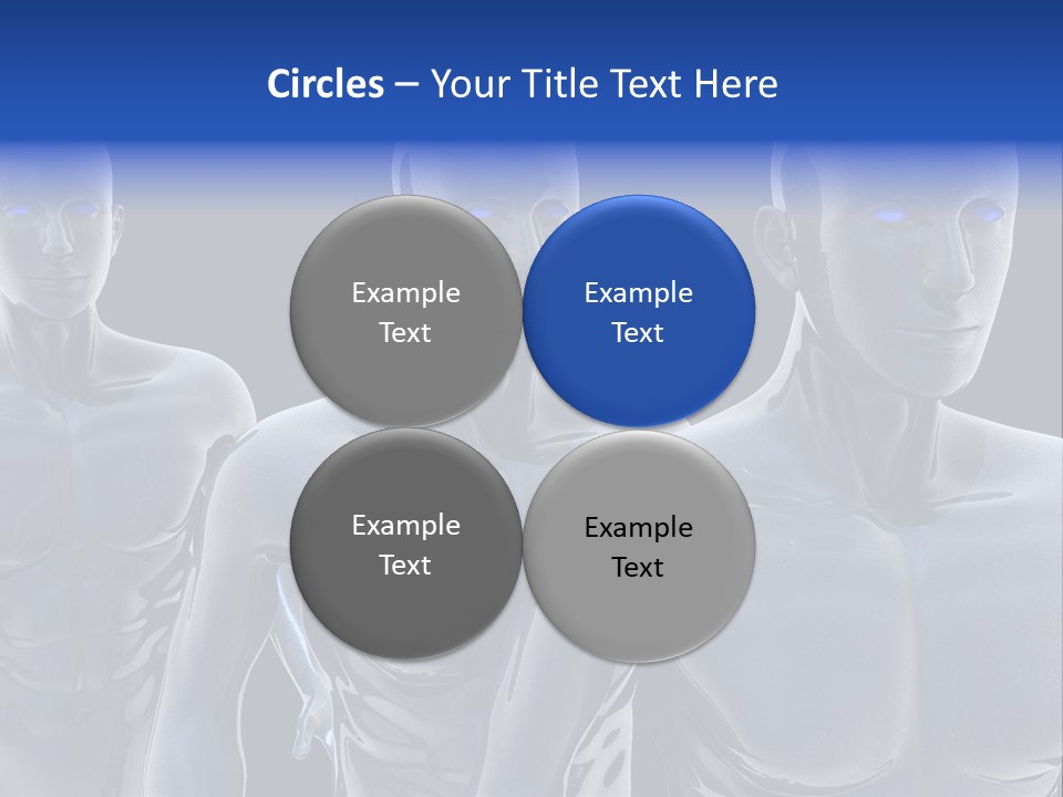 Robot Fantasy Cyborg PowerPoint Template