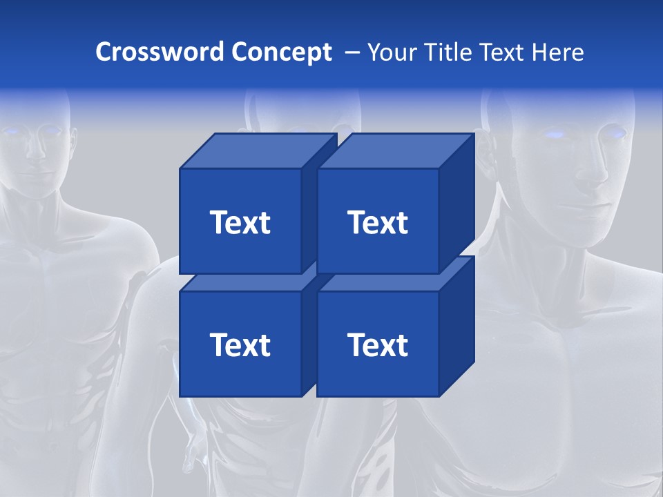 Robot Fantasy Cyborg PowerPoint Template