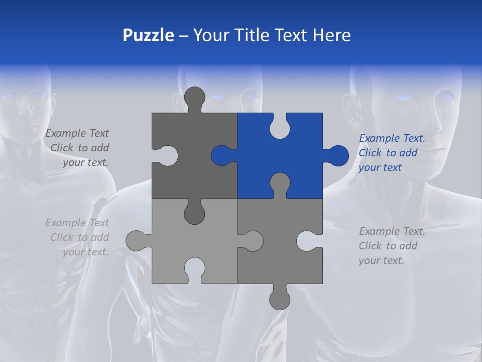 Robot Fantasy Cyborg PowerPoint Template