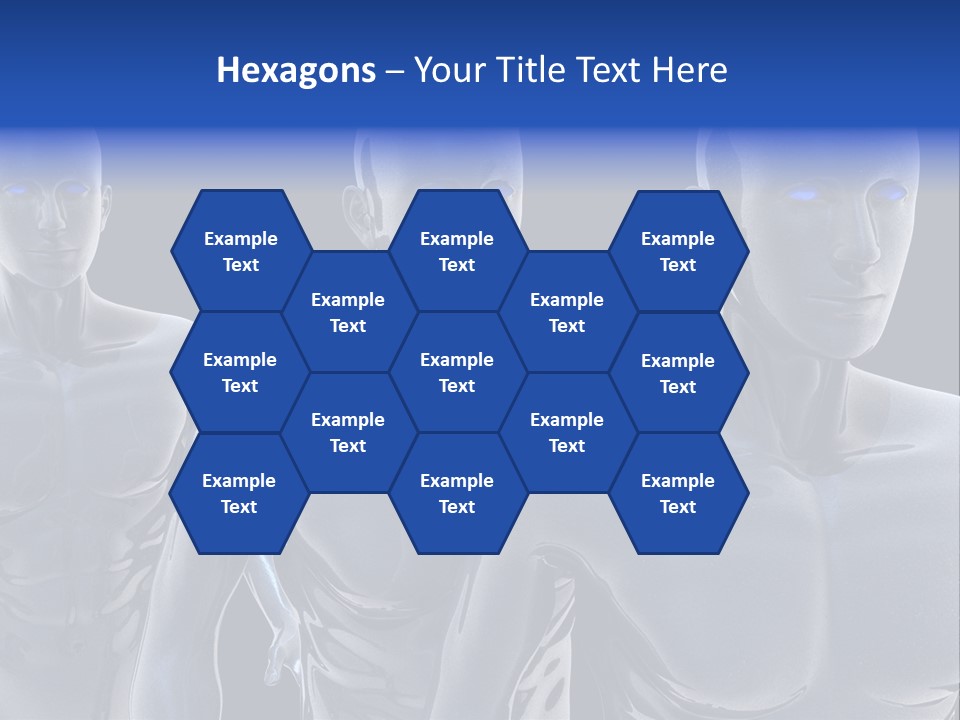 Robot Fantasy Cyborg PowerPoint Template