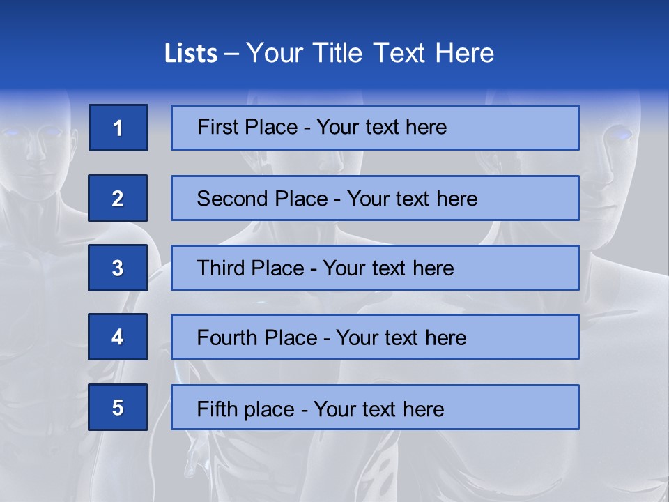 Robot Fantasy Cyborg PowerPoint Template