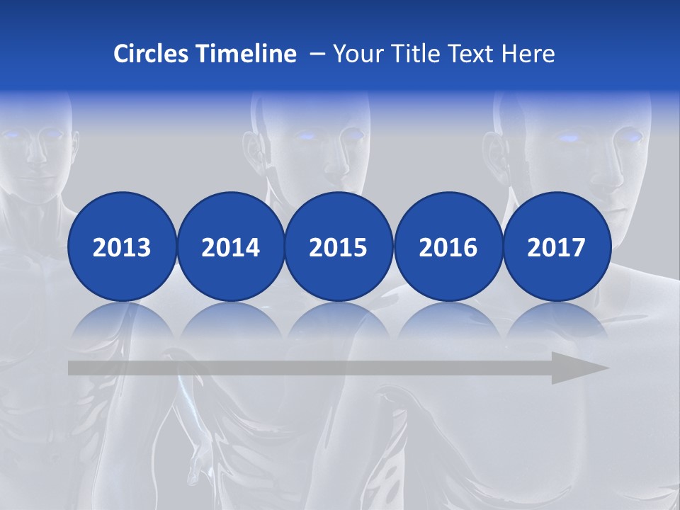 Robot Fantasy Cyborg PowerPoint Template