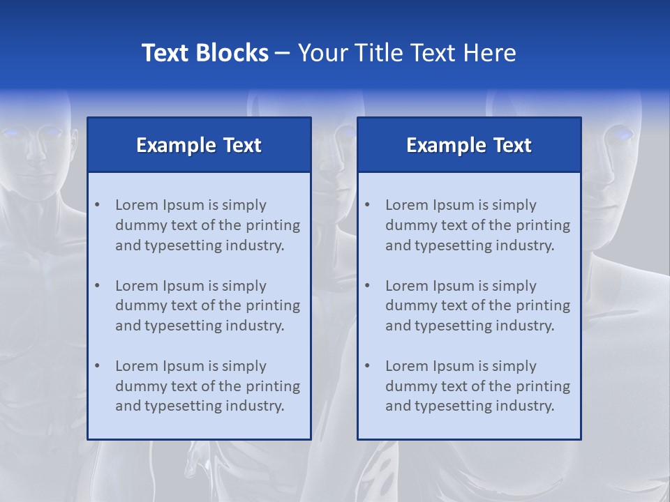 Robot Fantasy Cyborg PowerPoint Template