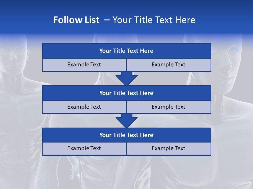 Robot Fantasy Cyborg PowerPoint Template