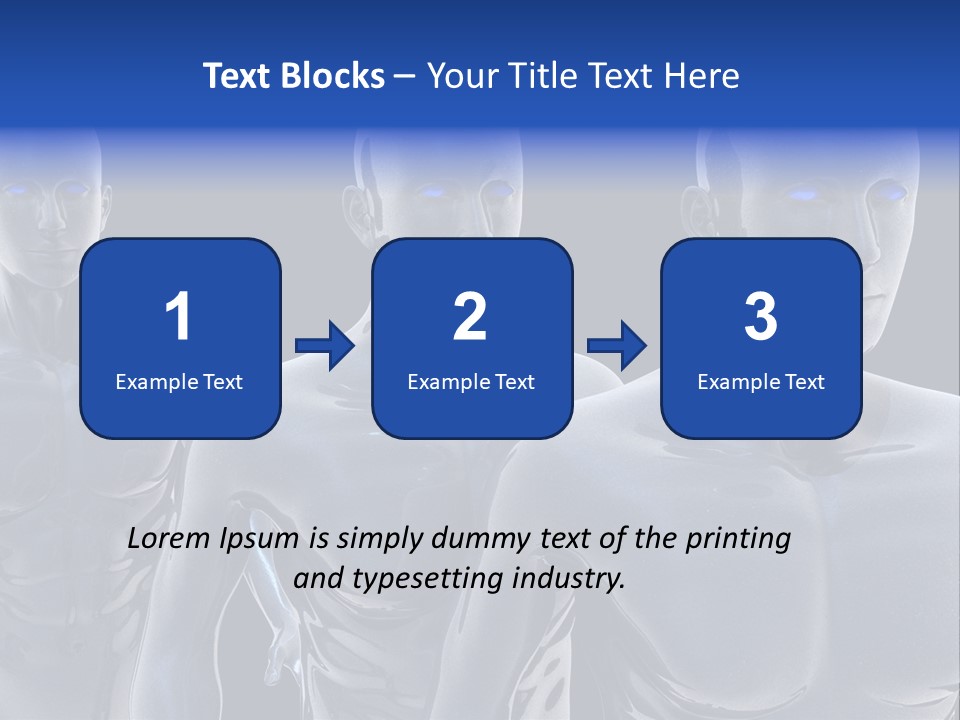 Robot Fantasy Cyborg PowerPoint Template