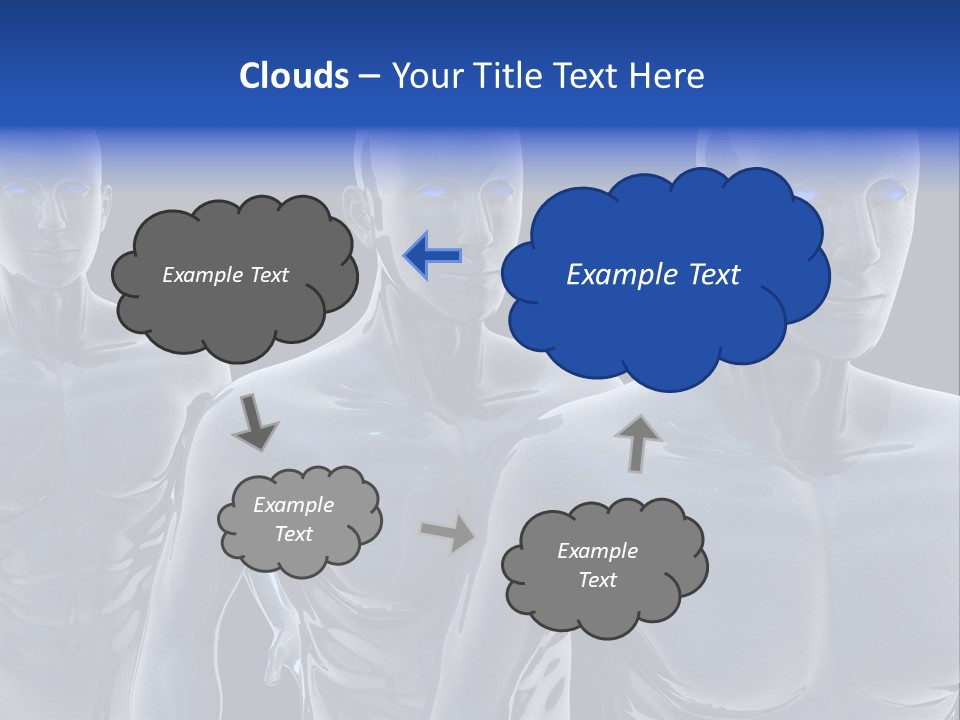 Robot Fantasy Cyborg PowerPoint Template