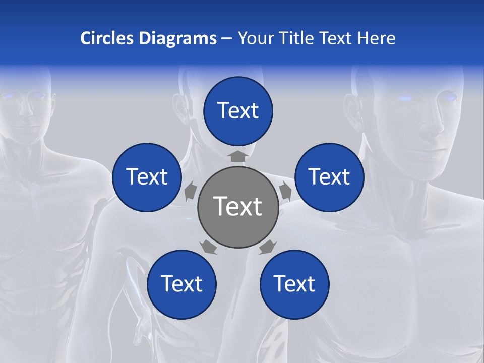 Robot Fantasy Cyborg PowerPoint Template