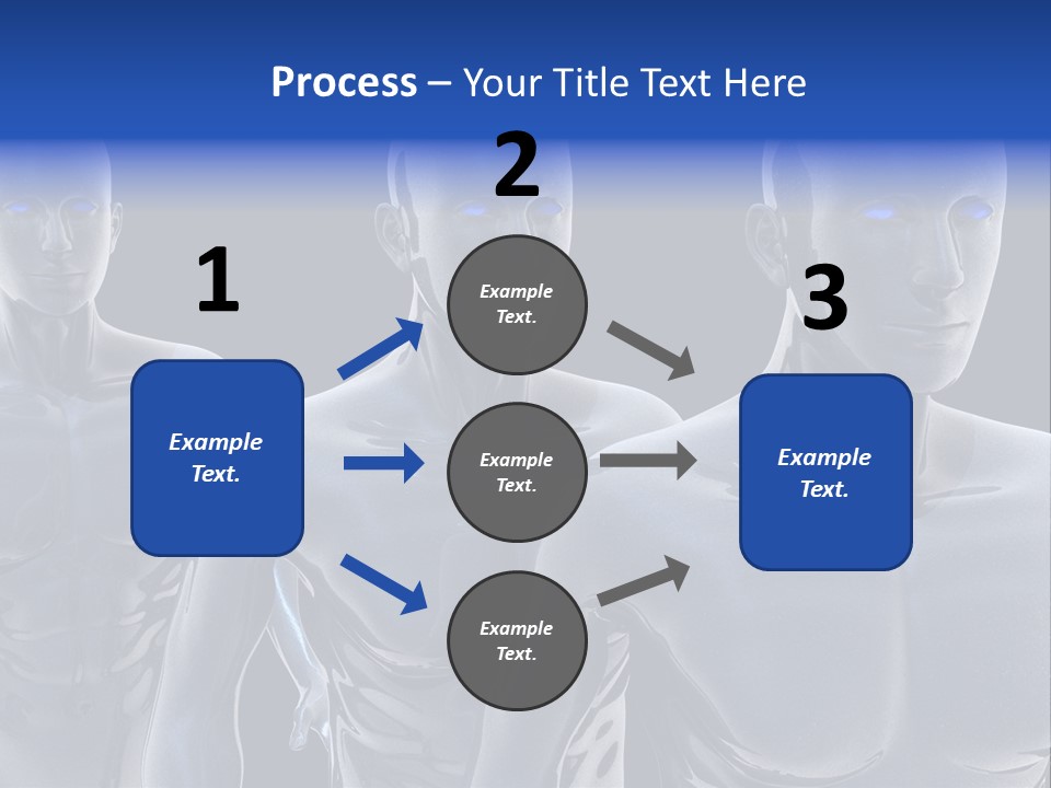 Robot Fantasy Cyborg PowerPoint Template