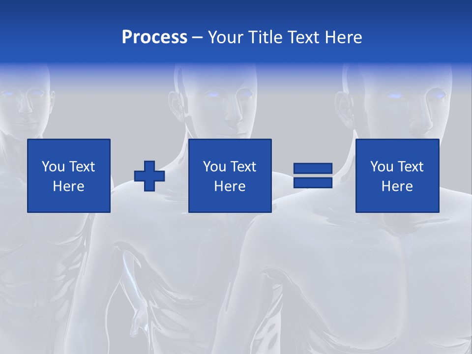 Robot Fantasy Cyborg PowerPoint Template