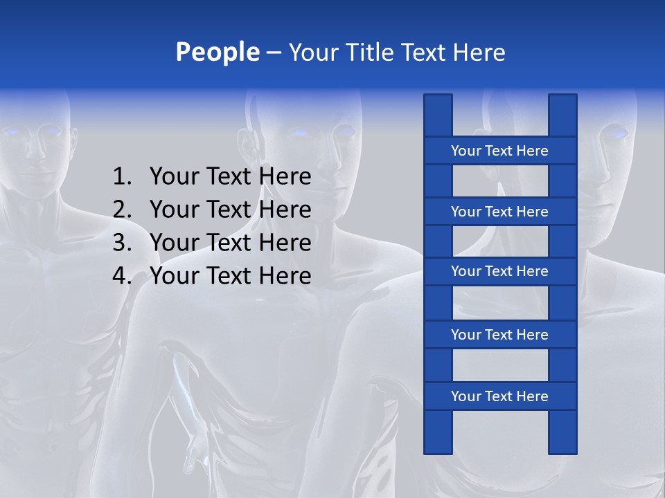 Robot Fantasy Cyborg PowerPoint Template