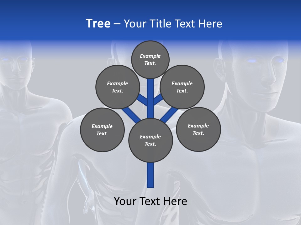 Robot Fantasy Cyborg PowerPoint Template