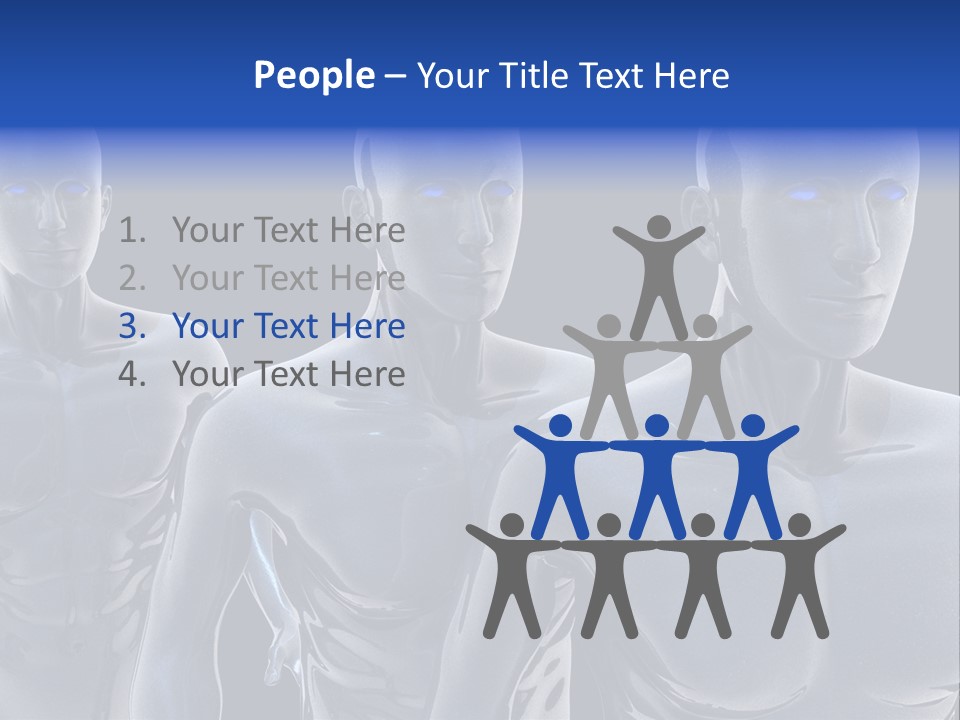 Robot Fantasy Cyborg PowerPoint Template