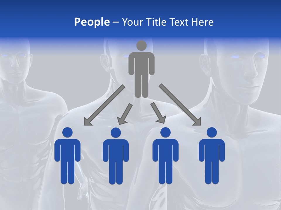 Robot Fantasy Cyborg PowerPoint Template