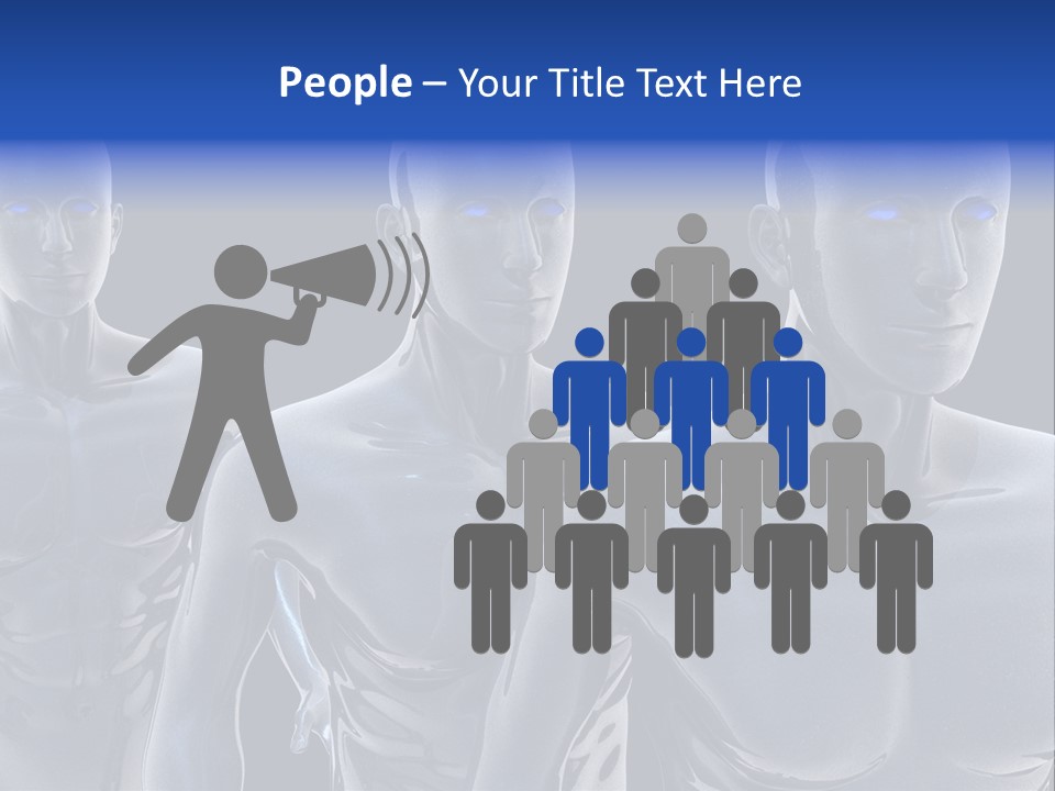 Robot Fantasy Cyborg PowerPoint Template