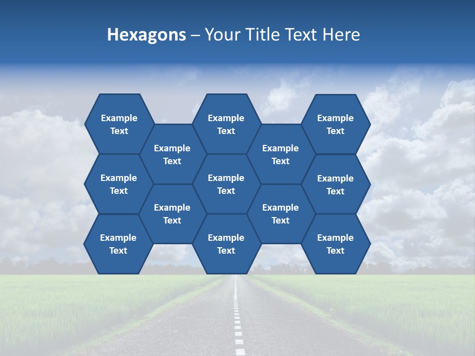 Landscape View Speed PowerPoint Template