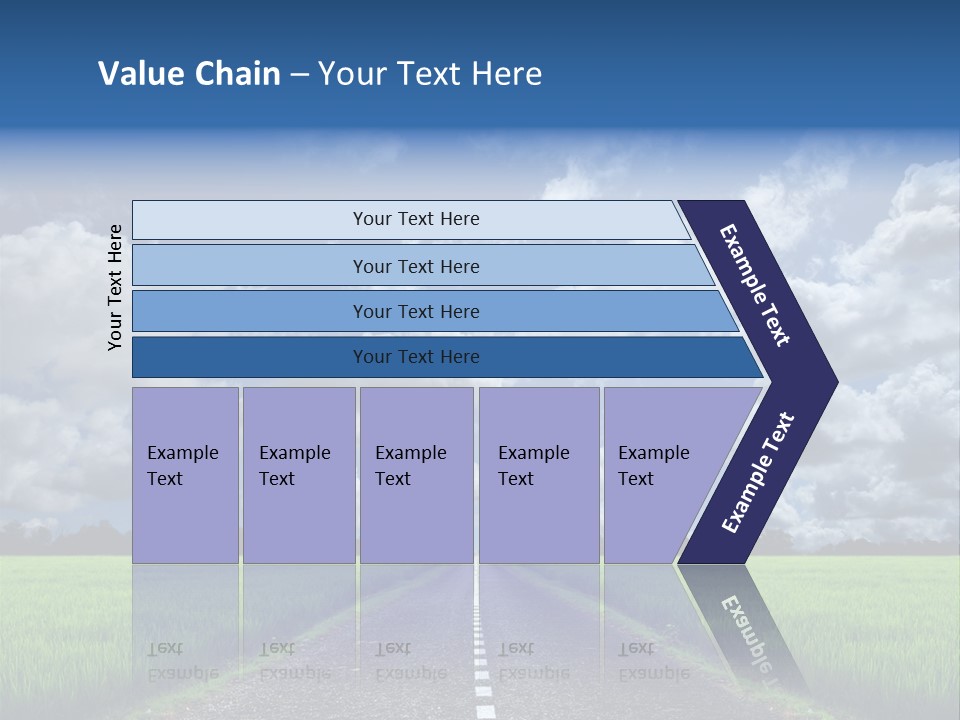 Landscape View Speed PowerPoint Template