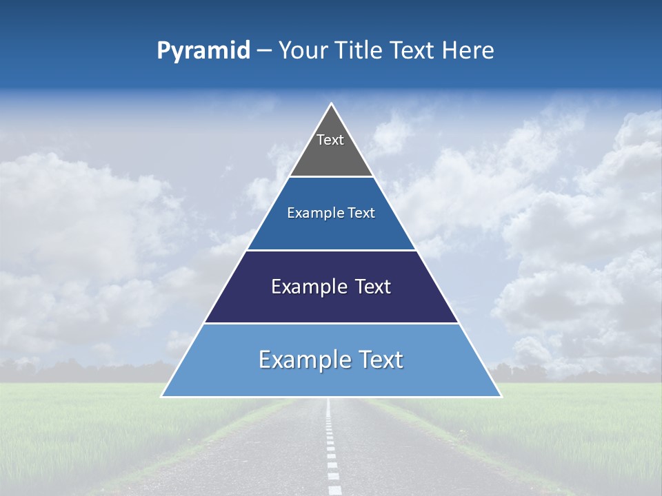 Landscape View Speed PowerPoint Template