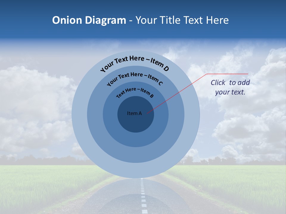 Landscape View Speed PowerPoint Template
