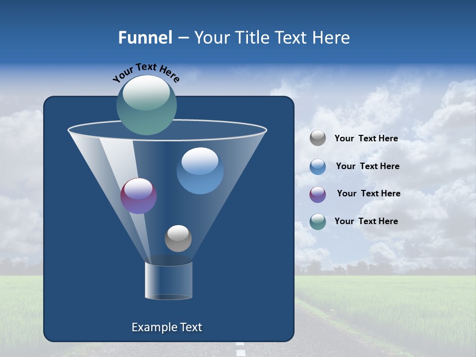 Landscape View Speed PowerPoint Template