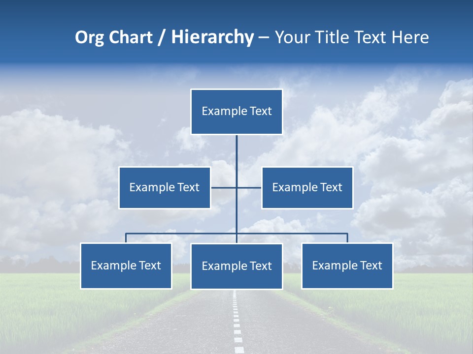 Landscape View Speed PowerPoint Template