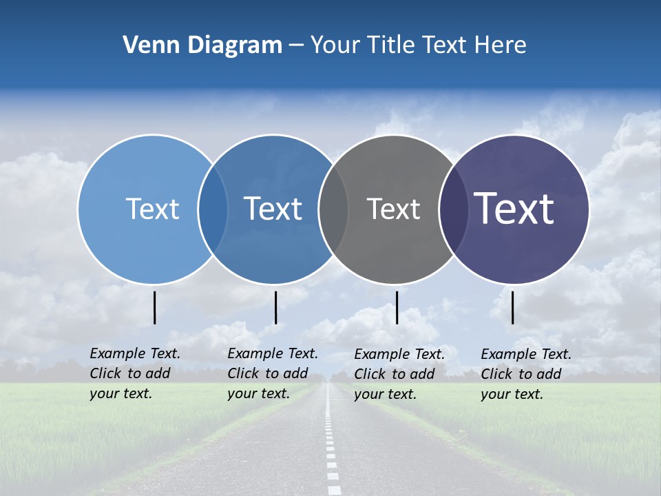 Landscape View Speed PowerPoint Template