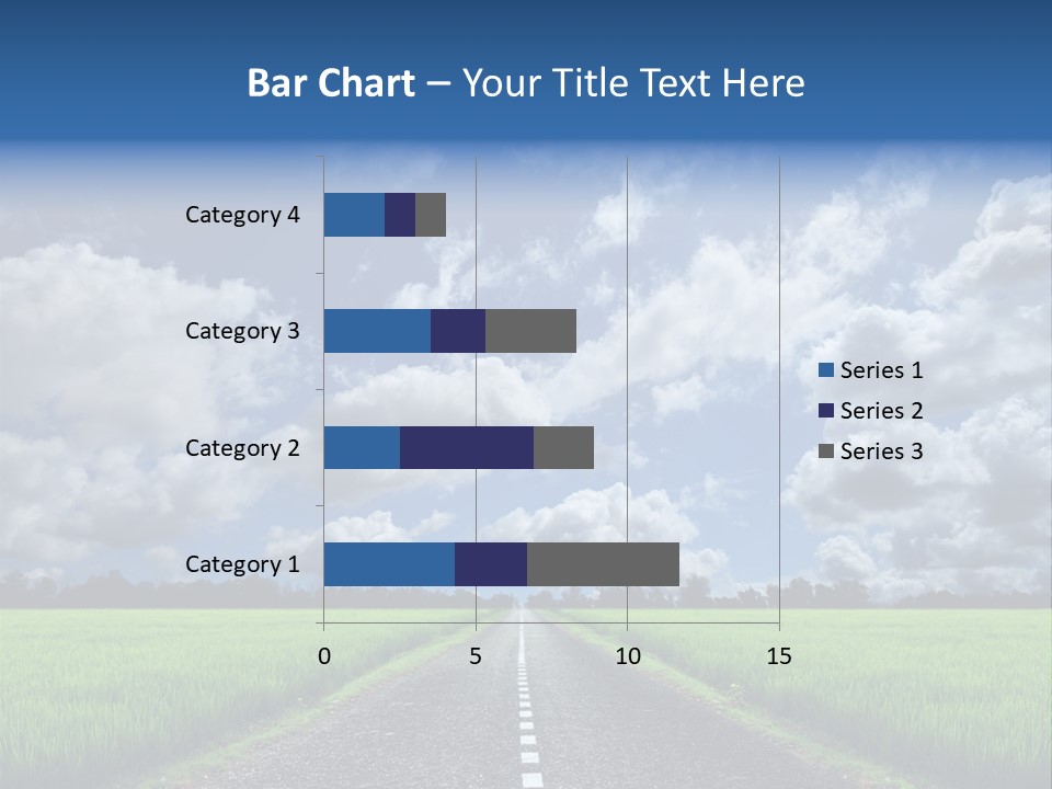 Landscape View Speed PowerPoint Template