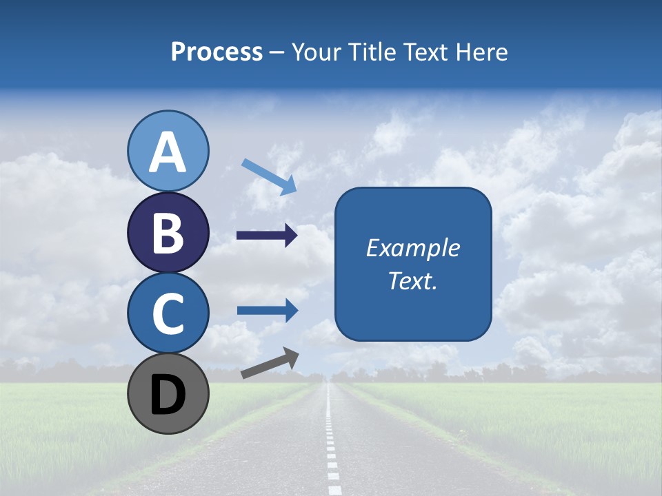 Landscape View Speed PowerPoint Template
