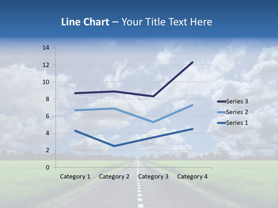 Landscape View Speed PowerPoint Template