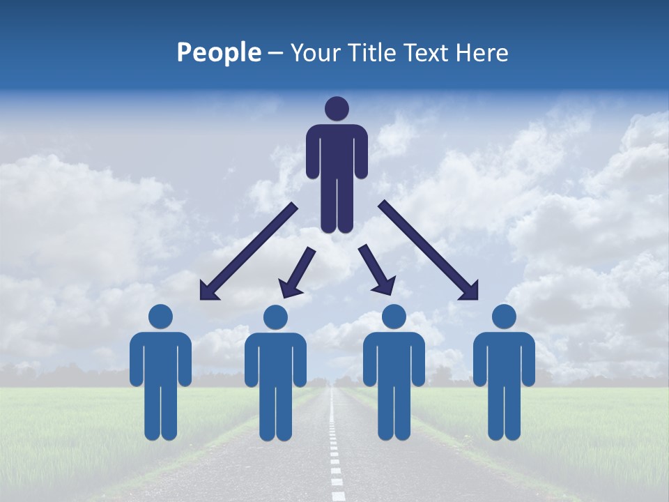 Landscape View Speed PowerPoint Template