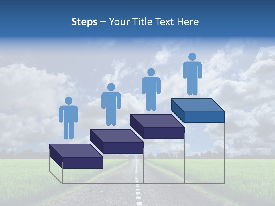 Landscape View Speed PowerPoint Template