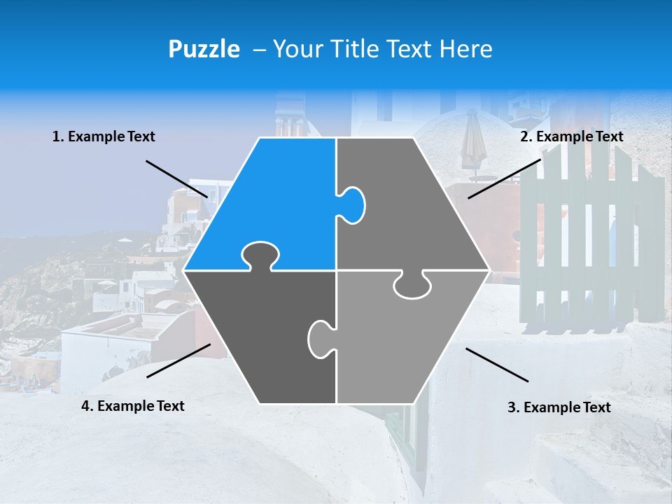 Panorama Roof Building PowerPoint Template
