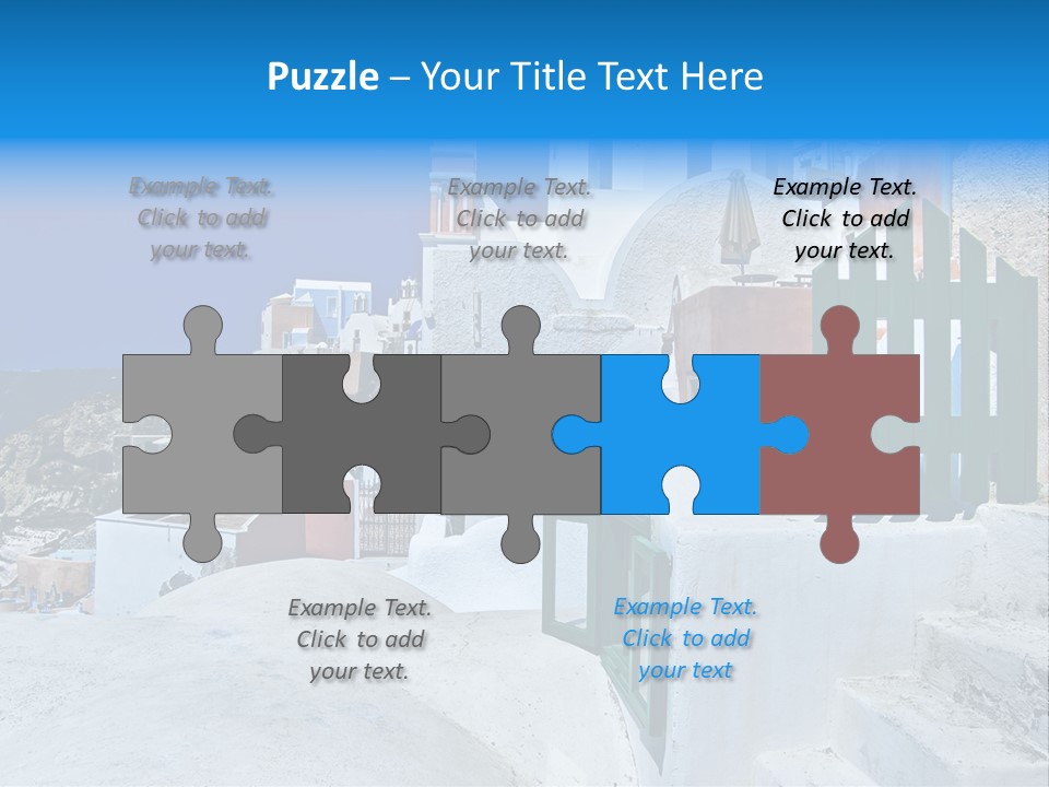 Panorama Roof Building PowerPoint Template