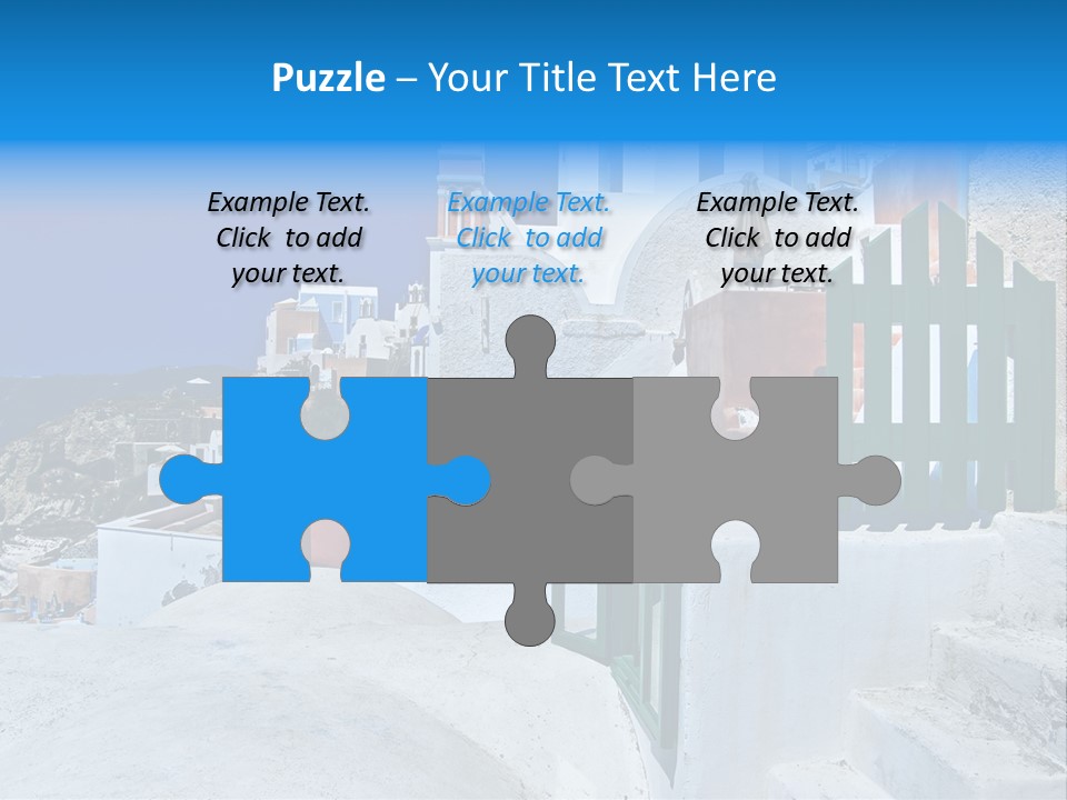 Panorama Roof Building PowerPoint Template