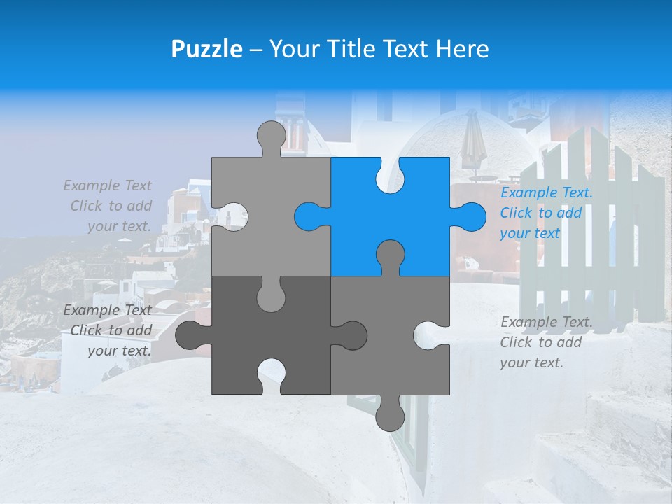 Panorama Roof Building PowerPoint Template