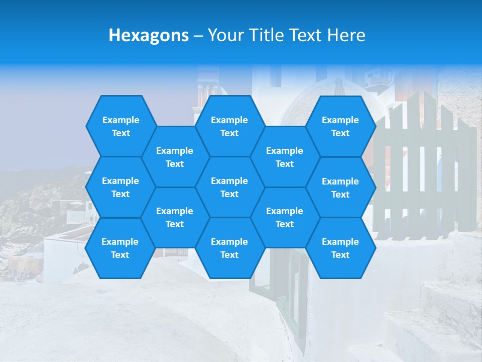 Panorama Roof Building PowerPoint Template
