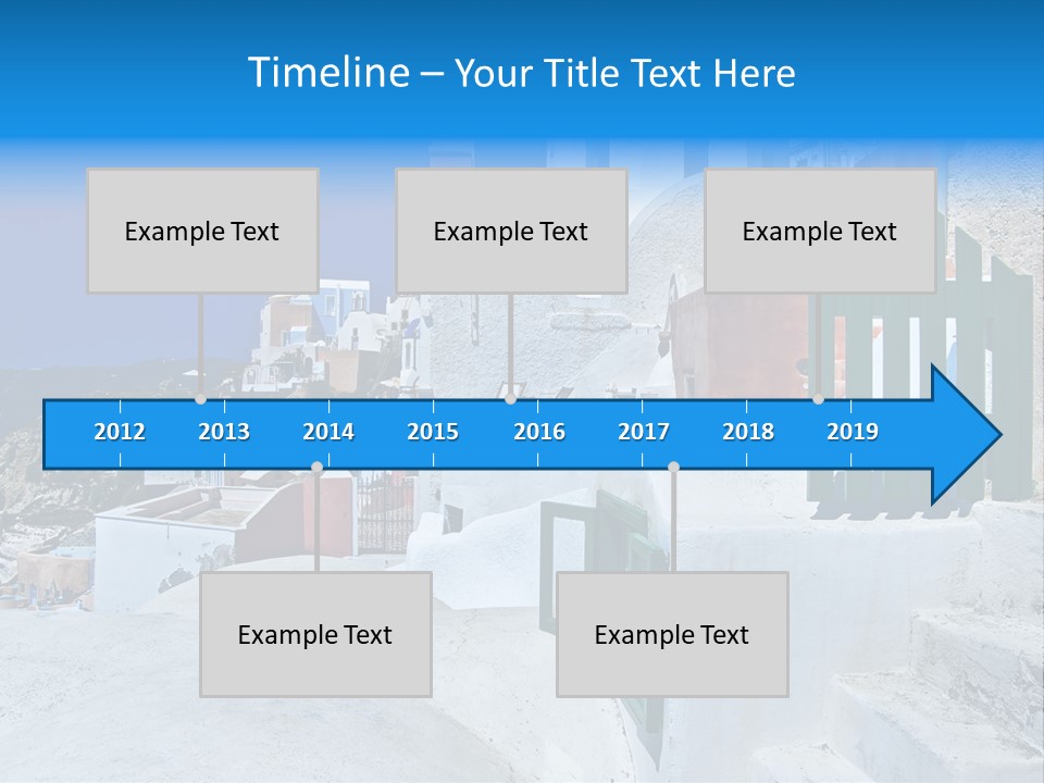 Panorama Roof Building PowerPoint Template