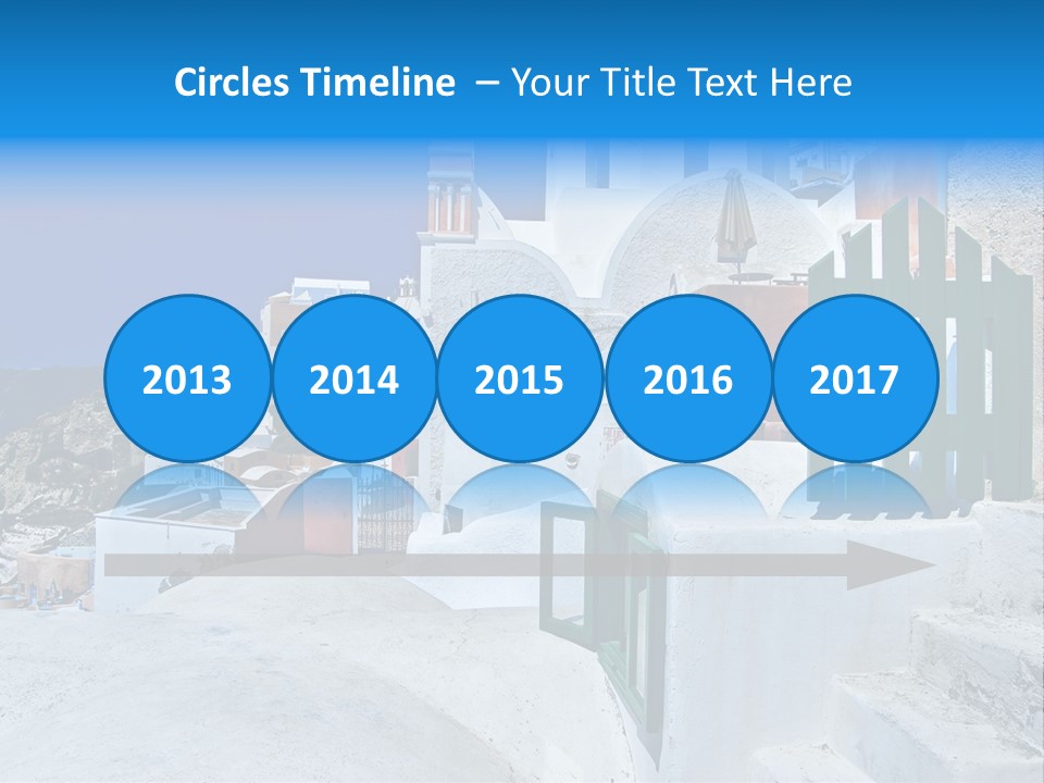 Panorama Roof Building PowerPoint Template