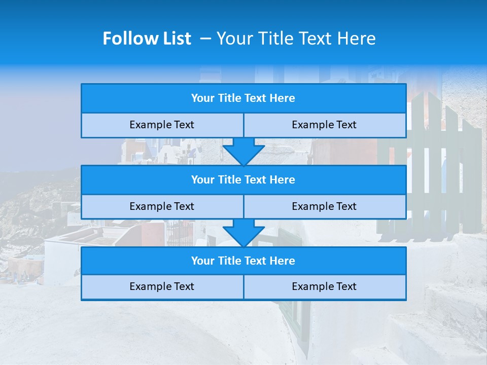 Panorama Roof Building PowerPoint Template