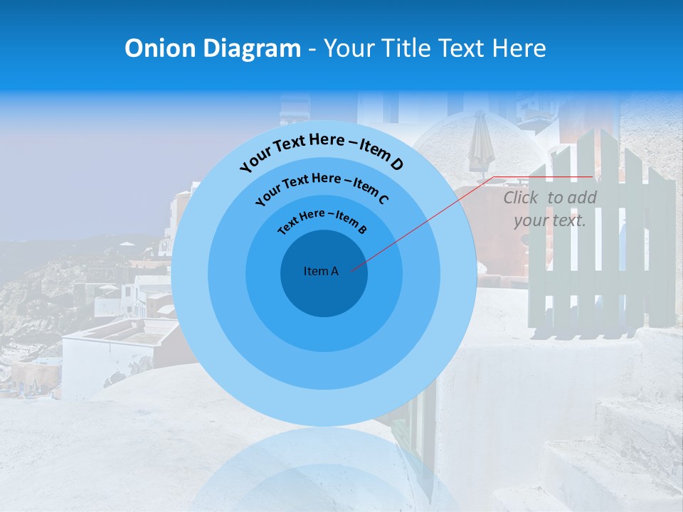 Panorama Roof Building PowerPoint Template