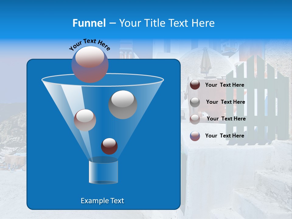 Panorama Roof Building PowerPoint Template