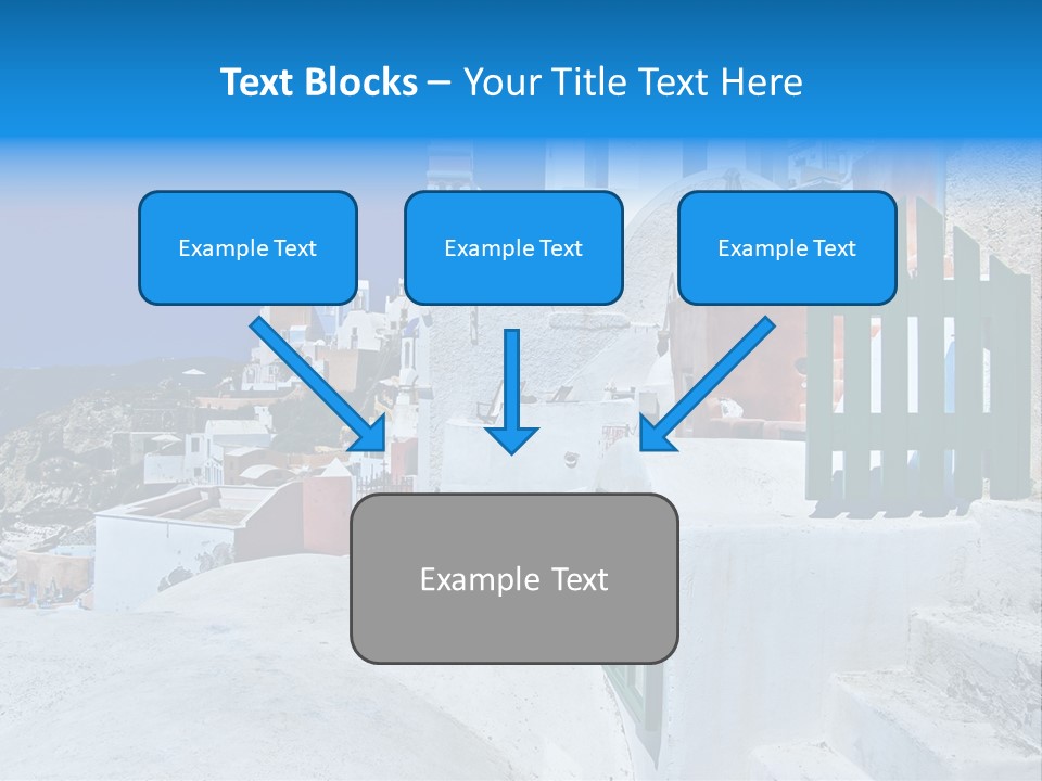 Panorama Roof Building PowerPoint Template