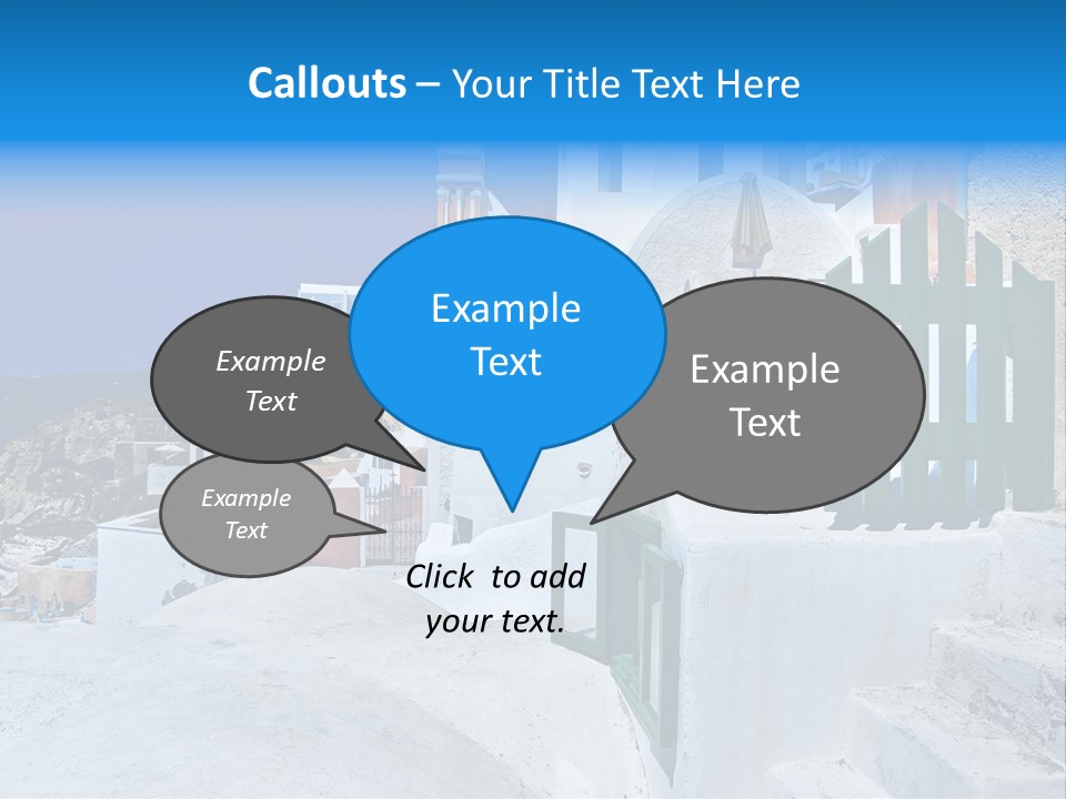 Panorama Roof Building PowerPoint Template