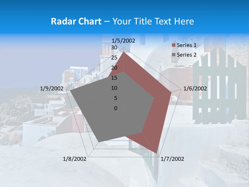 Panorama Roof Building PowerPoint Template