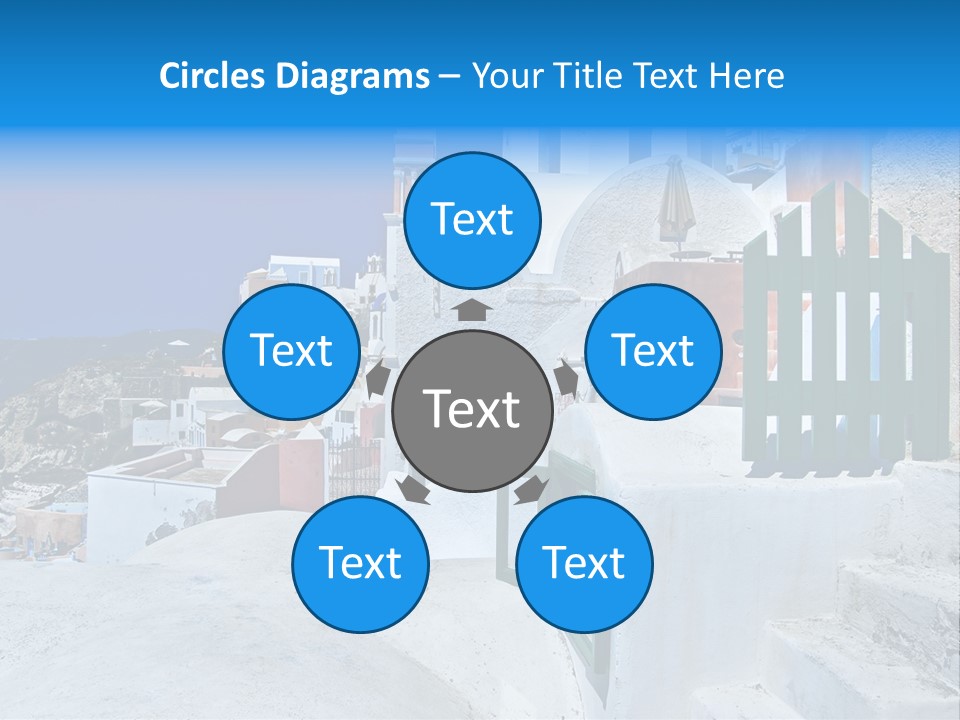 Panorama Roof Building PowerPoint Template