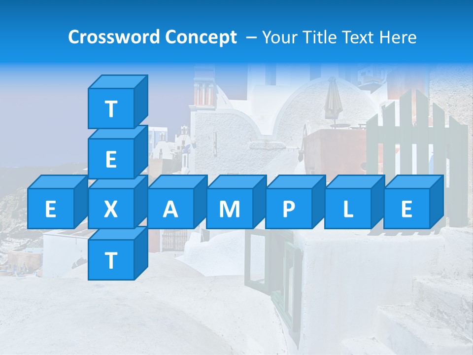 Panorama Roof Building PowerPoint Template