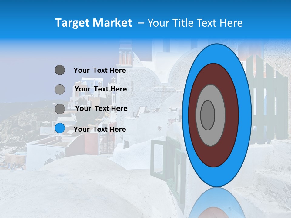 Panorama Roof Building PowerPoint Template