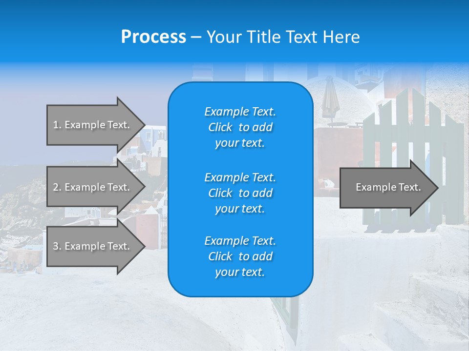 Panorama Roof Building PowerPoint Template