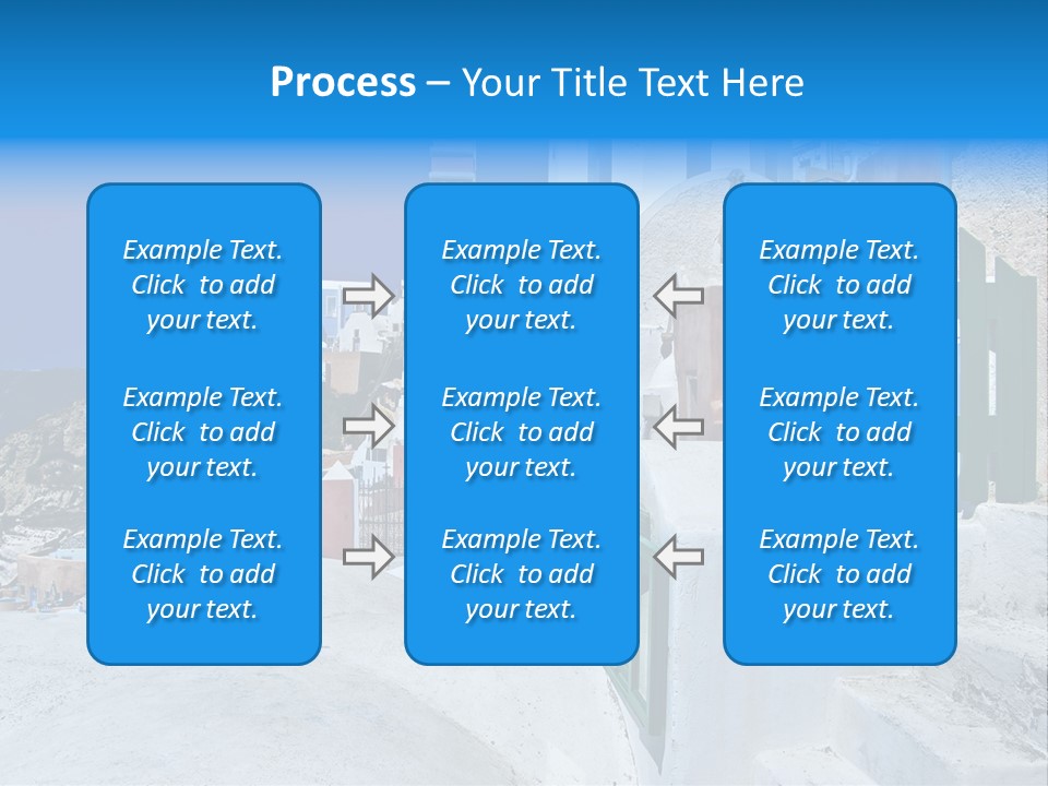 Panorama Roof Building PowerPoint Template