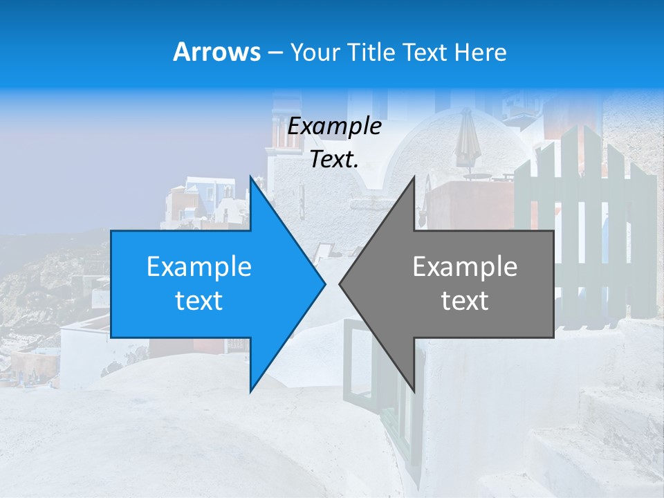 Panorama Roof Building PowerPoint Template
