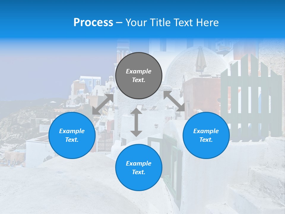 Panorama Roof Building PowerPoint Template